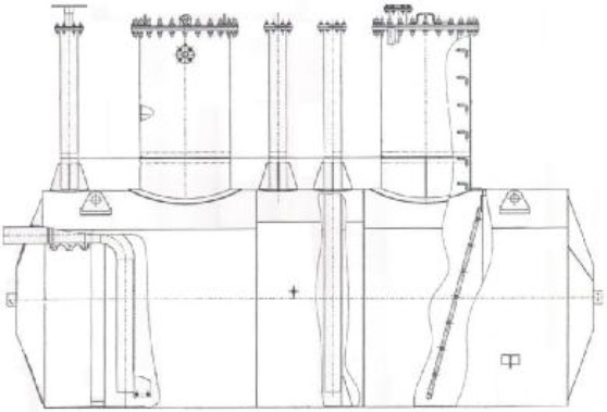 Гадвайер фронт ргс. Радиатор горизонтальный двухрядный РГС 2-1,2. Эскиз резервуар рисунок. Ргс63-415-4. Рисунок резервуара РГС 20.