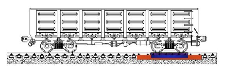 Схема железнодорожных весов