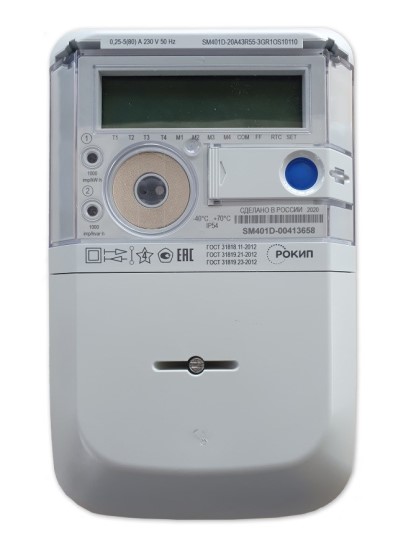 Рокип st 402с как снять показания